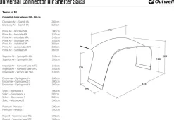 Air Shelter Tent Connector