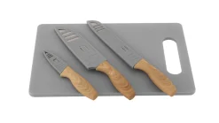 Caldas knivsæt med skærebræt