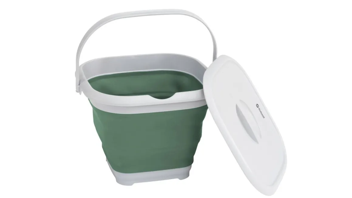Collaps Bucket Square med låg Shadow Green