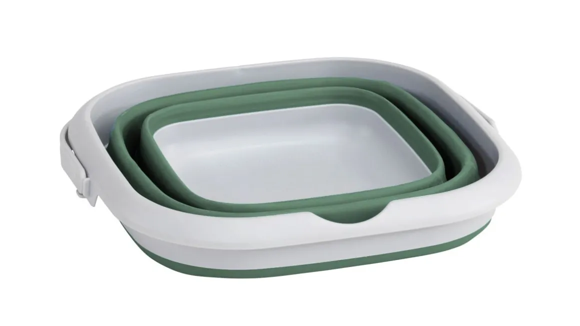Collaps Bucket Square med låg Shadow Green