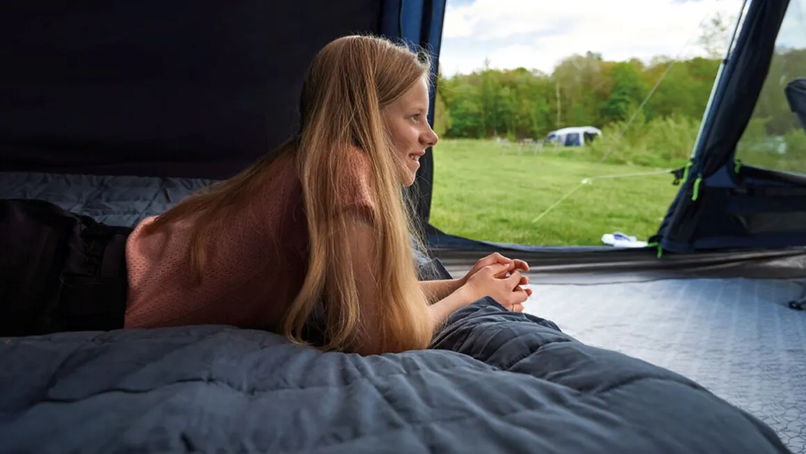 Constellation Comforter Blå