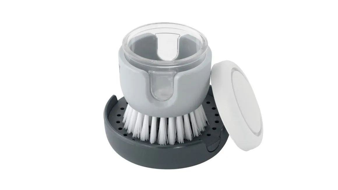 Kitson børste med sæbedispenser